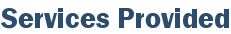 Services Provided